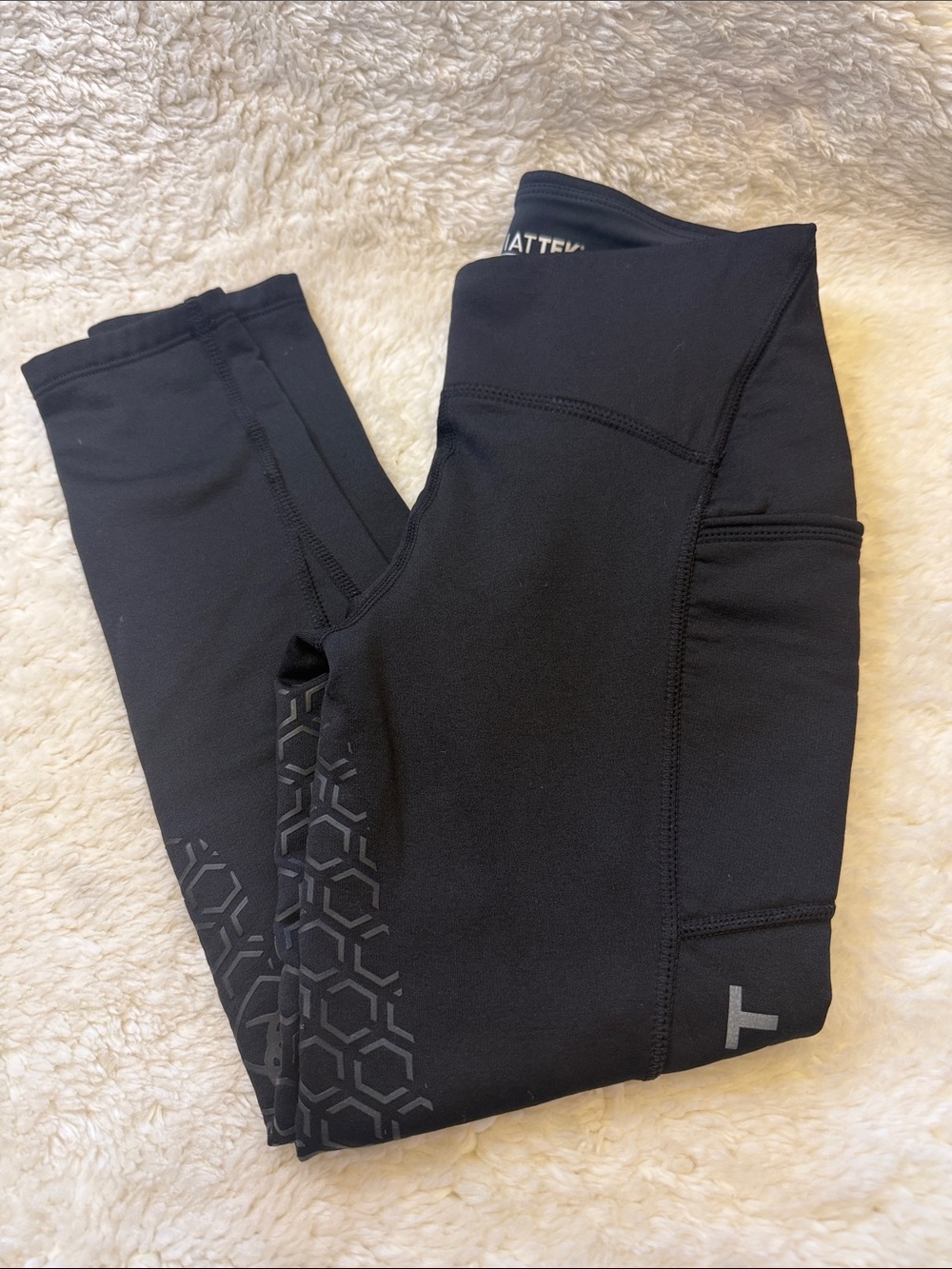 Ariat Black Kids Fleece Leggings Riding Pants Breeches